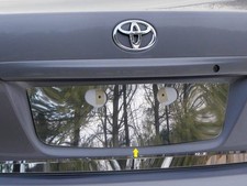 Qaa Fits Toyota Corolla 2009-2013 1 Pc Ss License Plate Bezel Lp29112