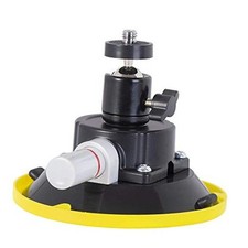 Car Camera Mounting Kit Pump Vacuum Suction Cup Mount, Professional 4.5"