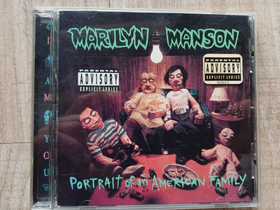 CD Marilyn Manson ''Portrait of an American Family''1994 nothing rec.