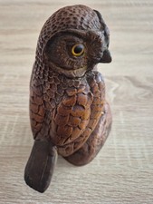 Deko Eule Figur Malevolti Italy Vintage Skulptur Signiert