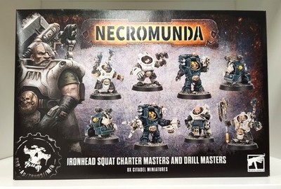 Warhammer Necromunda Ironhead Squat Charter Masters Bohrer Masters Single Models