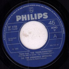 Tom Springfield Orchestra Theme From the Troubleshooters From the Bbc Tv Series