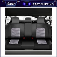 Leather Car Seat Covers For Dodge Ram 1500 2500 3500 2008-2021 5-Seats NEW