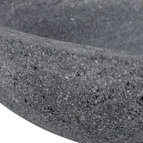 Uttermost 18264 Ashen Textured Gray Lava Stone Outdoor Bowl - Picture 5 of 6