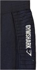 Gymshark Black Energy Seamless High Waist peekaboo mesh stretch Crop Leggings *M — photo 1