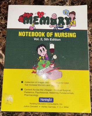Memory Notebook of Nursing, Vol 2 : A Collection of Visual Images and Mnemonics