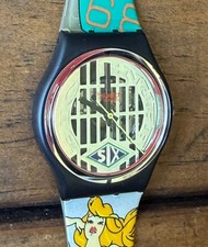 NWT NOS VTG 1993 Swatch Big Enuff GB151