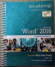 Exploring Microsoft Word 2016 Compr..., Mary Anne Poats