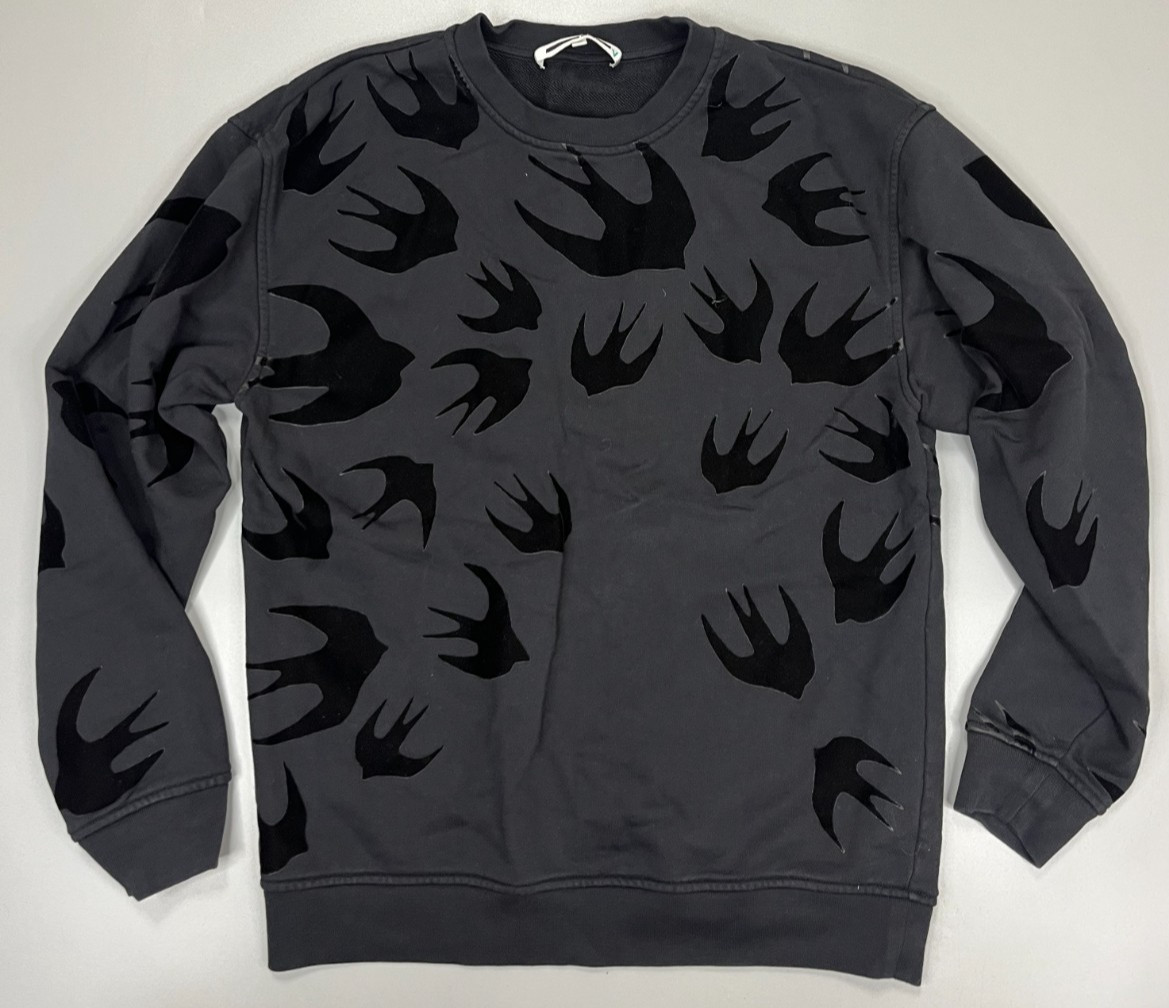 Alexander Mcqueen McQ Swallow Bird Sweatshirt Size M Medium