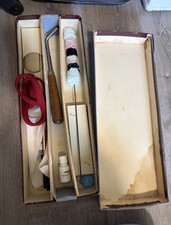 Vintage Piano Tuning Hammer Tool Set with German Tuning Fork, Mutes Accessories