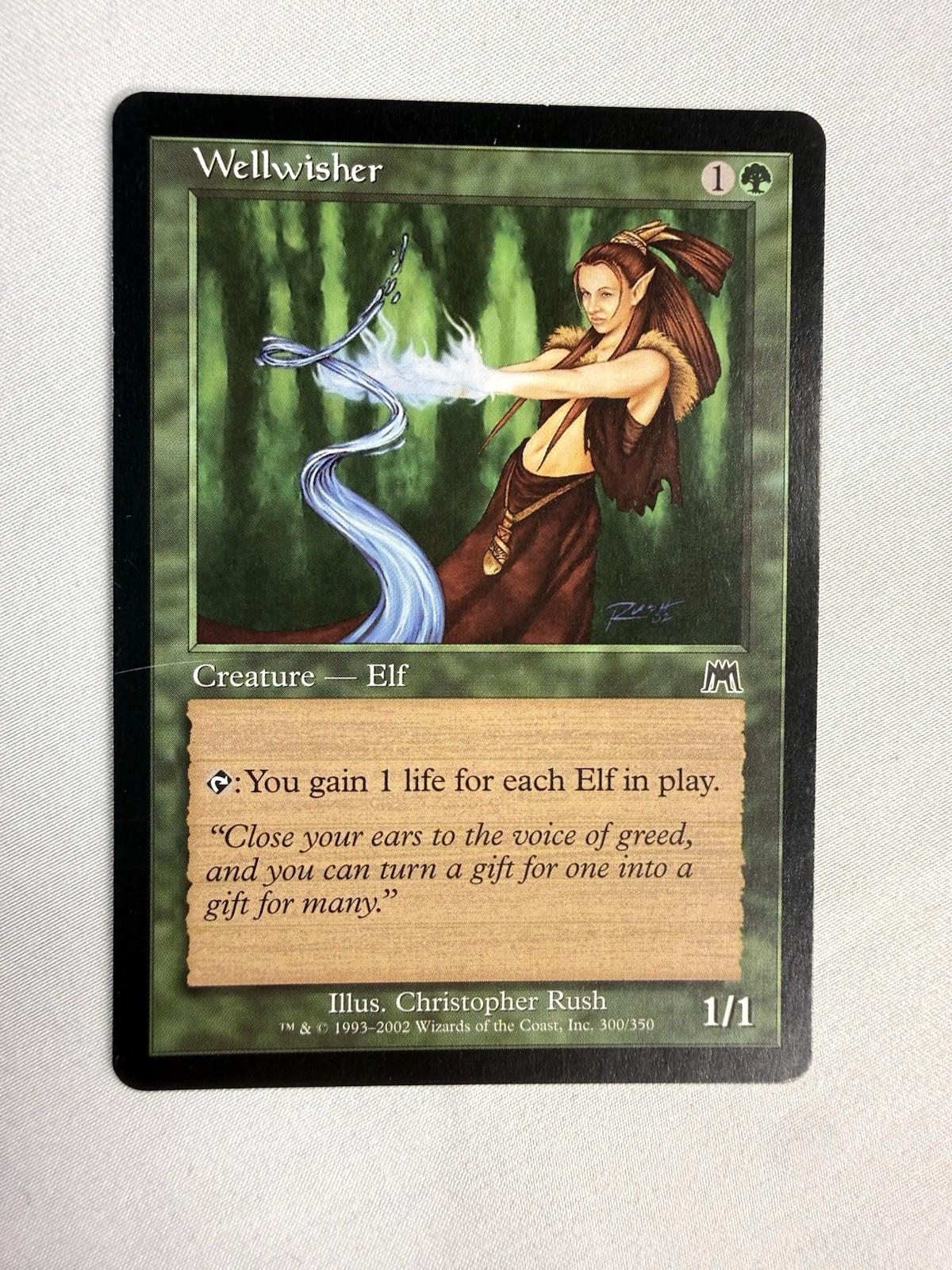 Magic the Gathering MTG Wellwisher Onslaught   NM (01)