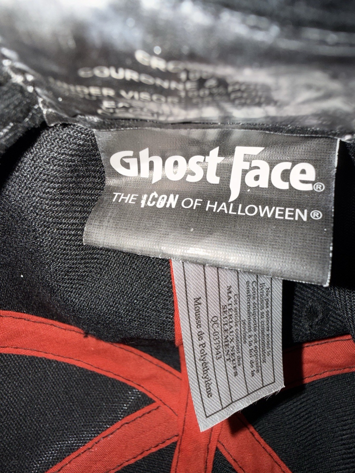 Scream Ghostface Snapback Hat Cap Black Original … - image 4