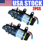 2Pack Misting Pump DC 12V 60PSI Self Priming 2.5L/M Sprayer Diaphragm Water Pump