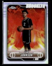 2024-25 Topps Chrome Cam Johnson #159 Refractor