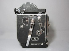 GORGEOUS BOLEX NON REFLEX 16MM MOVIE CAMERA, C-MOUNT LENS TURRET -NO BASE
