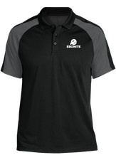 Ebonite Bowling Tournament Polo Black/Gray