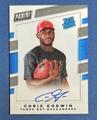 2017 Panini Chris Godwin Rookie Premiere Personal Edition Auto SSP RC Bucs