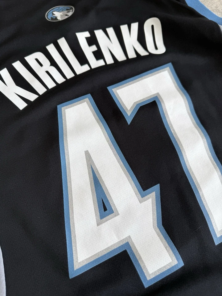 ANDREI KIRILENKO JERSEY MINNESOTA TIMBERWOLVES 2012 ADIDAS FITS LARGE CHAMPION - Image 4 of 4