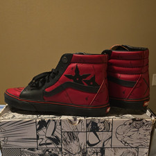 VANS Sk8-Hi Marvel Deadpool Black/Red High To...