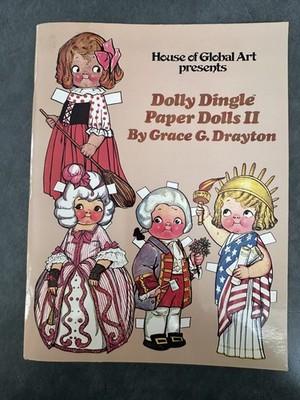 1979 Dolly Dingle Paper Dolls II Paper Doll Book