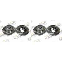 2X Kraft Bremsscheiben 288Mm BelÜFtet Vorne Passend FüR Ford Galaxy Seat Alhambr