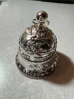 Morgan Dollar Shaped Small Metal Bells  (Commemorative), Lot Of 5 Small Bells