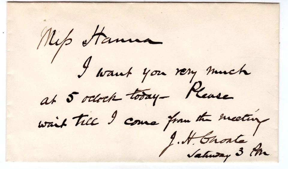 1877 Alpha Delta Phi New York Society Yale Invitation 1907 Autograph Note Choate - Image 4 of 4