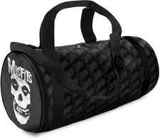 Misfits - Rocksax - Misfits - Fiend Logo - Duffle Bag with Double Handles (Black