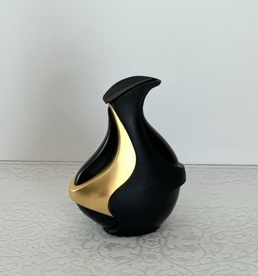 DONNA KARAN DKNY EAU DE PARFUM BLACK GOLD SWAN PERFUME BOTTLE VINTAGE
