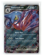 Toxicroak ex - Double Rare SV01: Scarlet & Violet Base Set 131/198 NM