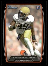 Barkevious Mingo Rookie RC 2013 Bowman #181 Black Cleveland Browns