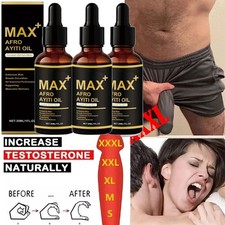 Max Afro Ayiti Oil Herbal Oil for Man Enhances Male Boosts Circulation USA