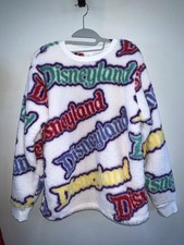 Disney Parks Disneyland Sweatshirt Sweater Oversized Small New NWT Orig 65 