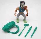 Vtg 1989 TMNT Casey Jones Figure 100% Complete w Accessories Weapons Playmates