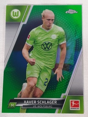 Topps Chrome Bundesliga 2021/22 Nr. 95 Xaver Schlager  59/99parallel