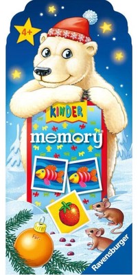 memory  RAVENSBURGER 80191 Weihnachts-Edition Mitbringspiel, PÜNKTLICH ZUM FEST