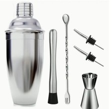 6 Piece Cocktail Shaker Maker Set (great for parties)