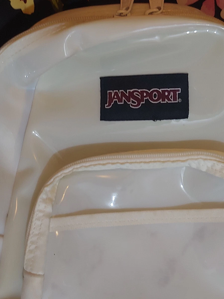 Jansport Beauty and Youth Limited Backpack Bag Clear White Outdoor