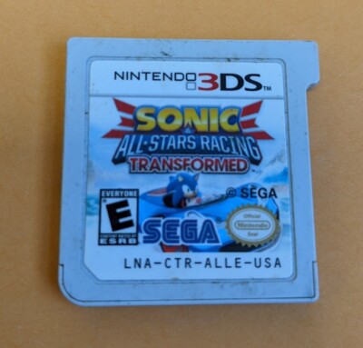 Sonic & All-Stars Racing Transformed (Nintendo 3DS, 2013) tested