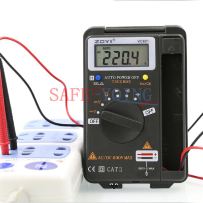 VC921 ZOTEK Mini DMM Integrated Handheld Pocket Digital Frequency