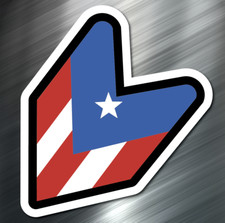 1 Puerto Rico Wakaba Car Sticker Auto Race Drift Jdm Decal Boost Tuner Honda 1 Puerto Rico Wakaba Car Sticker Auto Race Drift Jdm Decal Boost Tuner Honda