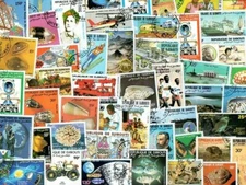 50 All Different  DJBOUTI STAMPS J