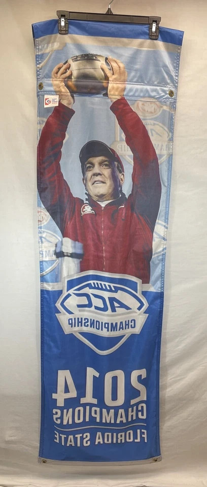 FSU Seminoles Fútbol 2014 ACC Campeonato Nacional Bandera 1.5’ X 5’ Foto 2 de 4