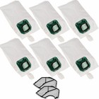 6 Dust Bags & 2 Motor Filters Fit For Vorwerk Kobold VK140 ,VK150 Vacuum Cleaner