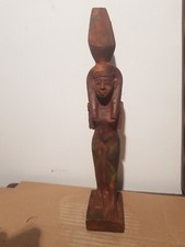 Rare Antique Ancient Egyptian Statue God Isis Good Health Cure Medecine 2480 BC