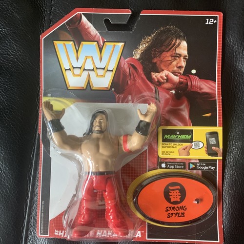 WWE MATTEL RETRO SERIES 6 SHINSUKE NAKAMURA WRESTL...