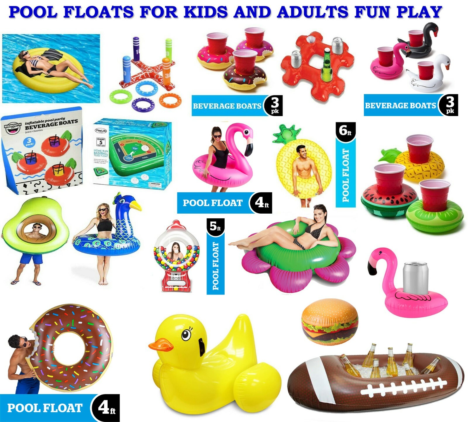 rooster pool float
