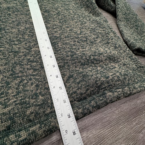 Eddie Bauer Jacke Herren 2XL grün Pullover Fleece 1/4 Zip leicht Gorpcore - Bild 11 von 12