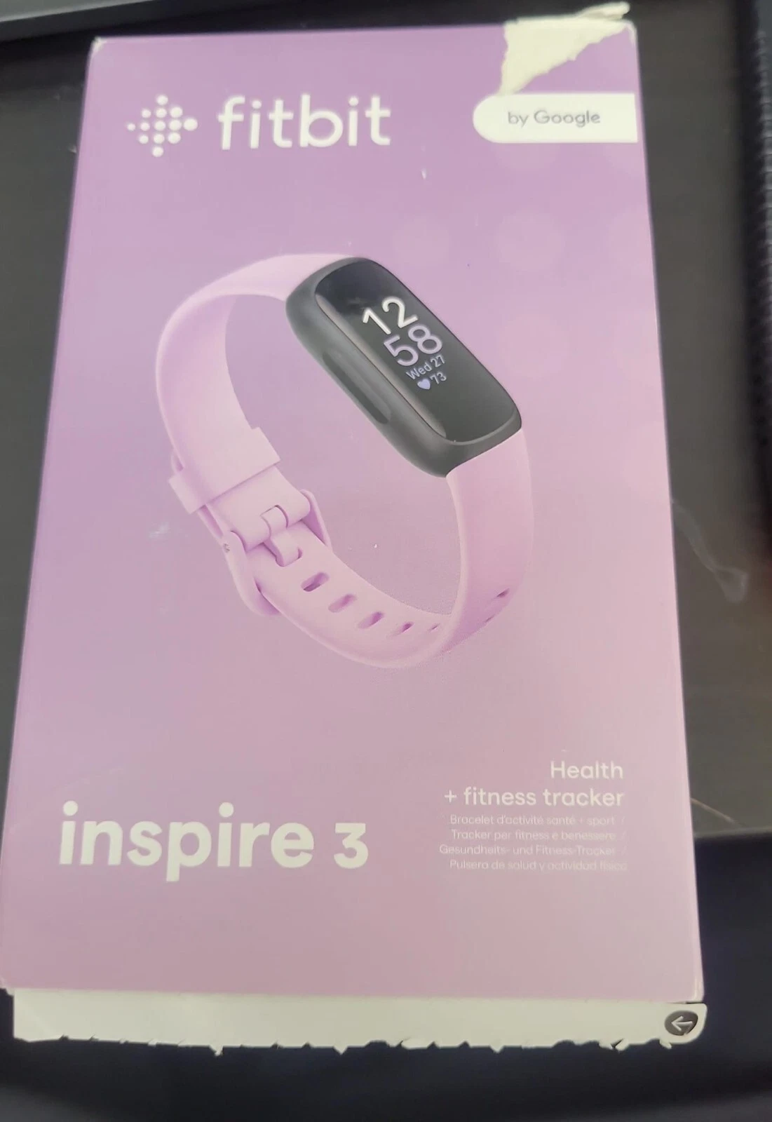 Fitbit Inspire 3 Heart Rate Monitor Health & Fitness Tracker | Lilac Bliss Open
Opens in a new windo
