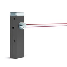 Schranke SBAR RAL 7016 mit Schrankenbaum 4m; Absperrschranke Parkplatzschranke